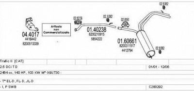 MTS c280292006851 -