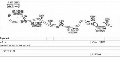 MTS c280644008629 -