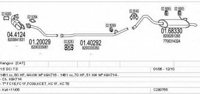 MTS c280755010683 -