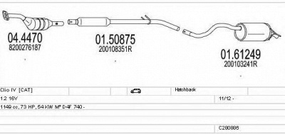 MTS c280886025325 -  