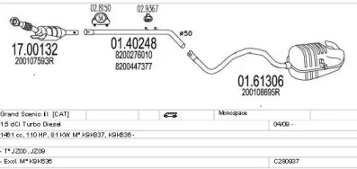 MTS c280937028205 -