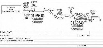 MTS c310265006510 -