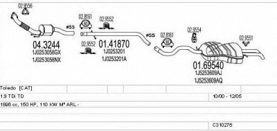 MTS c310276006530 -