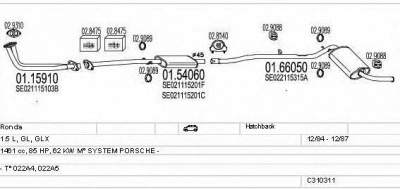 MTS c310311008457 -