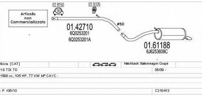 MTS c310413024028 -
