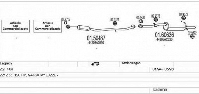 MTS c340030004890 -  