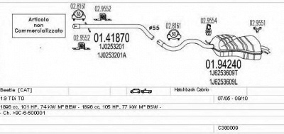 MTS c380009002799 -