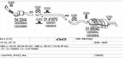 MTS c380025002821 -