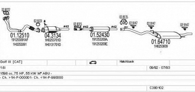 MTS c380102002897 -