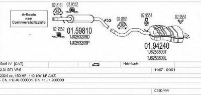 MTS c380144002944 -