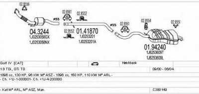 MTS c380149002951 -