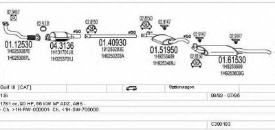 MTS c380183002986 -
