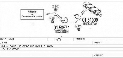 MTS c380216003023 -