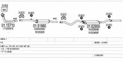 MTS c380243003054 -