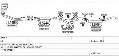 MTS c380251003067 -