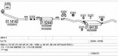 MTS c380273003089 -