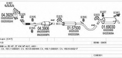 MTS c380301003154 -