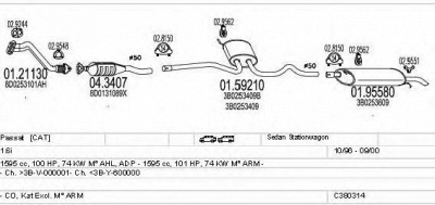 MTS c380314003172 -