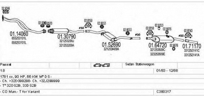 MTS c380317003175 -
