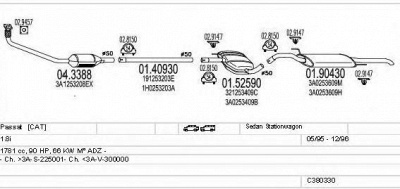 MTS c380330003188 -  