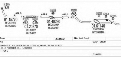 MTS c380370003231 -  