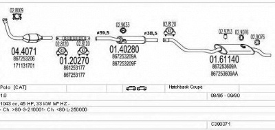 MTS c380371003232 -