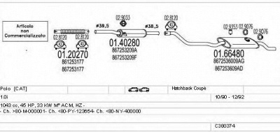 MTS c380374003235 -