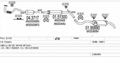 MTS c380439001627 -