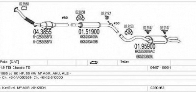MTS c380453001641 -  