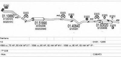 MTS c380473001663 -