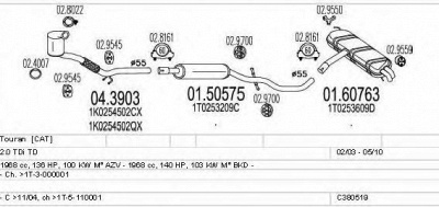 MTS c380519002482 -