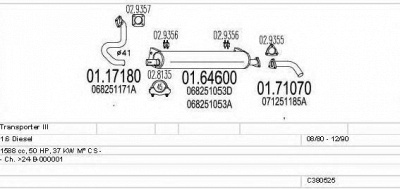 MTS c380525002491 -