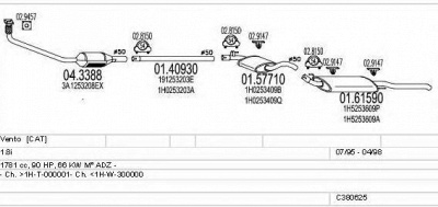 MTS c380625002593 -