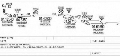 MTS c380637002605 -