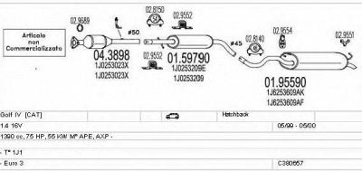 MTS c380657009715 -  