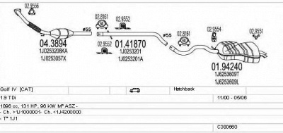 MTS c380660009334 -
