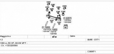 MTS c380671007845 -  