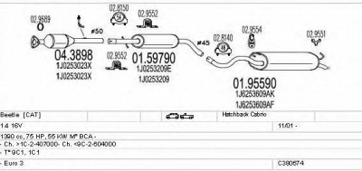 MTS c380674007729 -