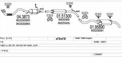 MTS c380697009797 -  