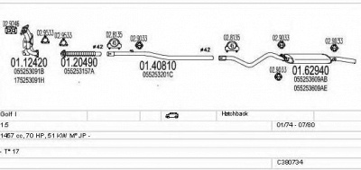 MTS c380734007111 -
