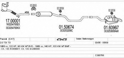MTS c380788010832 -