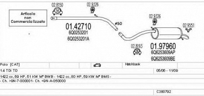 MTS c380792010841 -  