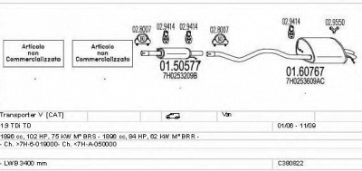 MTS c380822012136 -