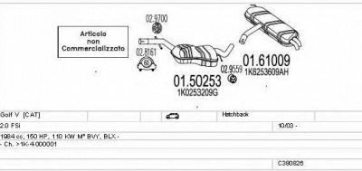 MTS c380826012304 -