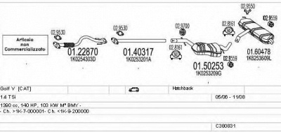 MTS c380831016263 -