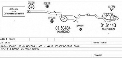 MTS c380842016276 -
