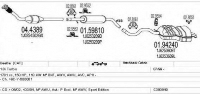 MTS c380849020212 -  