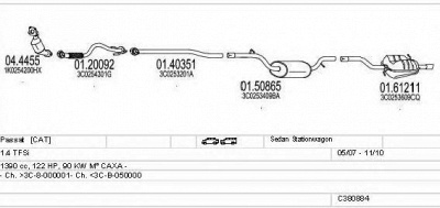 MTS c380884023085 -
