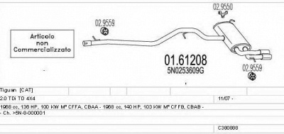 MTS c380888023105 -