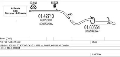 MTS c380950028685 -